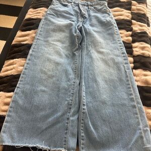 Madewell Light Blue Wide-Leg Jeans